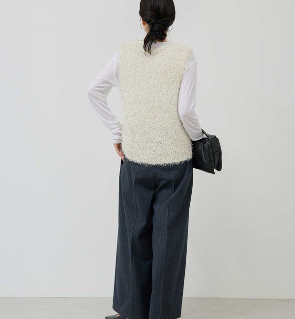  「シャギーニットベスト」|ニット・セーター|