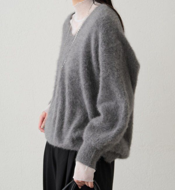  「シアーチュールハイネックプルオーバー」|Tシャツ・カットソー|