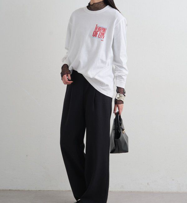  「シアーチュールハイネックプルオーバー」|Tシャツ・カットソー|