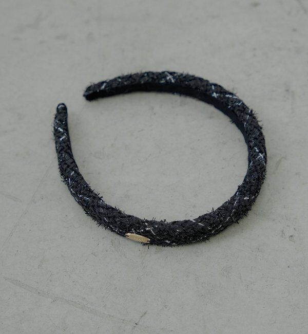  「プレート付ツイードカチューシャ」|その他|