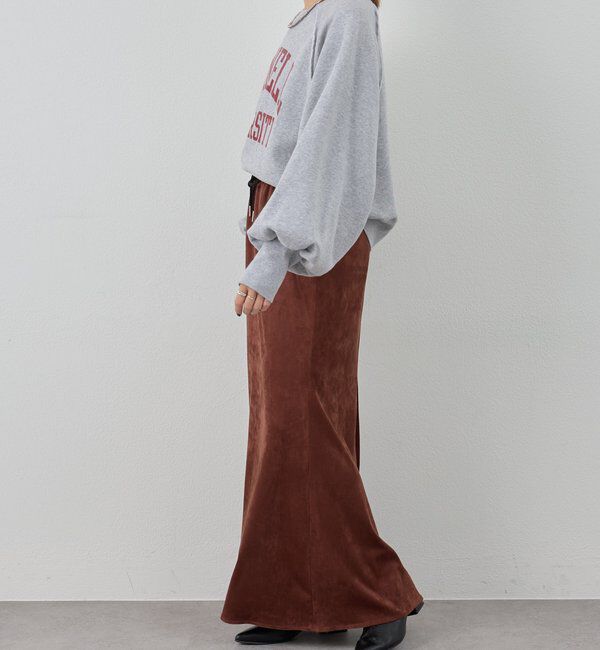  「フェイクスウェードスカート」|スカート|