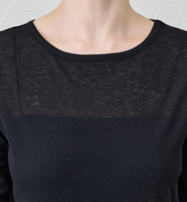  「シアーロングスリーブTee」|Tシャツ・カットソー|