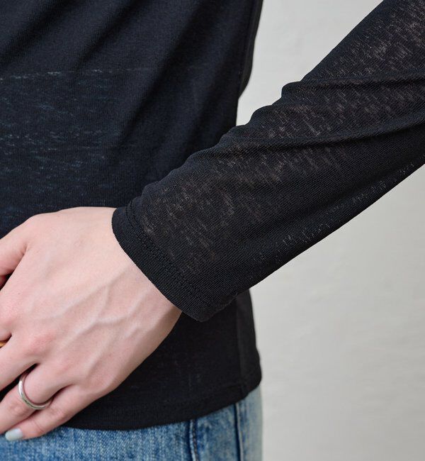  「シアーロングスリーブTee」|Tシャツ・カットソー|