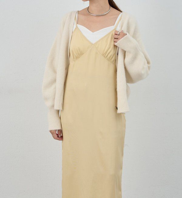  「サテンキャミワンピース」|ワンピース|