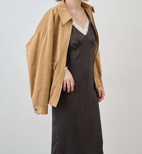  「サテンキャミワンピース」|ワンピース|