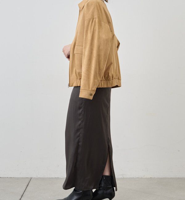  「サテンキャミワンピース」|ワンピース|