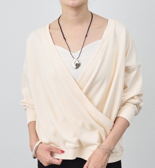  「カシュクールスウェット」|Tシャツ・カットソー|