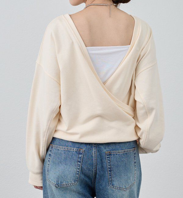  「カシュクールスウェット」|Tシャツ・カットソー|