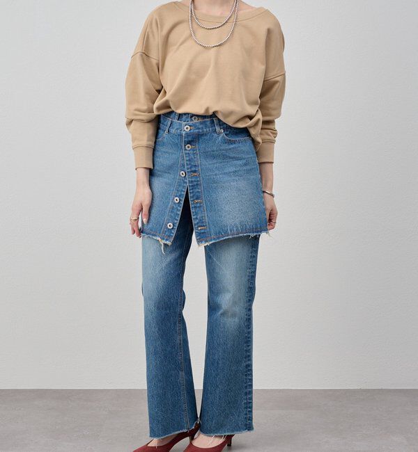  「カシュクールスウェット」|Tシャツ・カットソー|