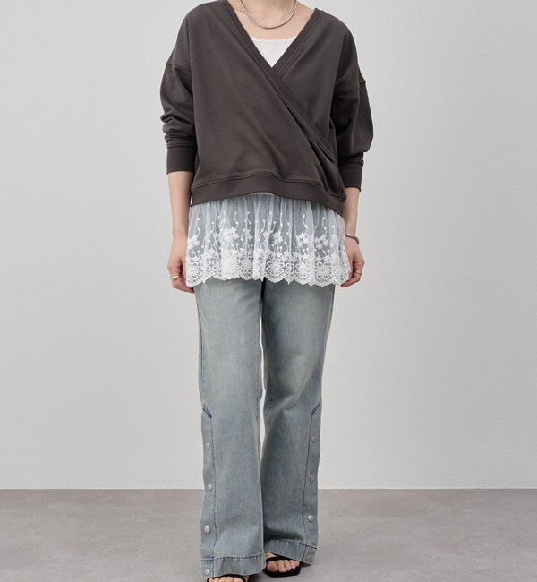  「カシュクールスウェット」|Tシャツ・カットソー|