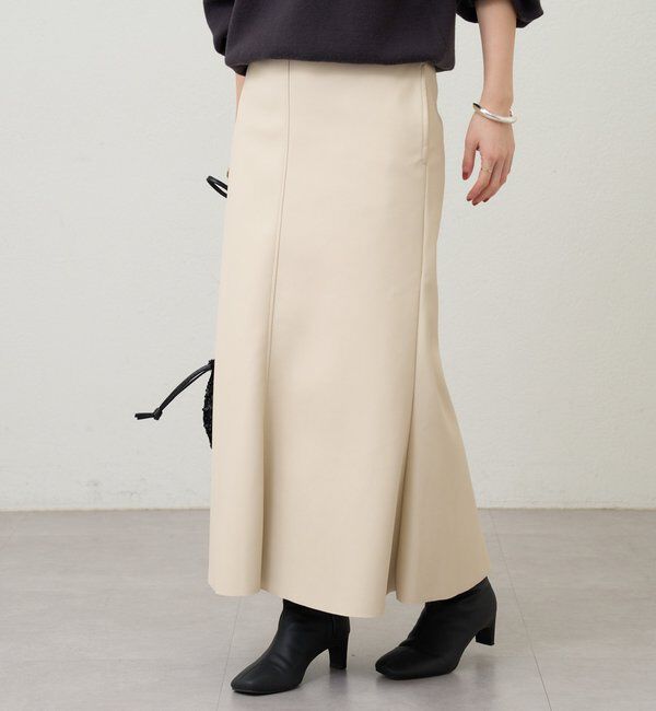  「レザーマーメイドスカート」|スカート|