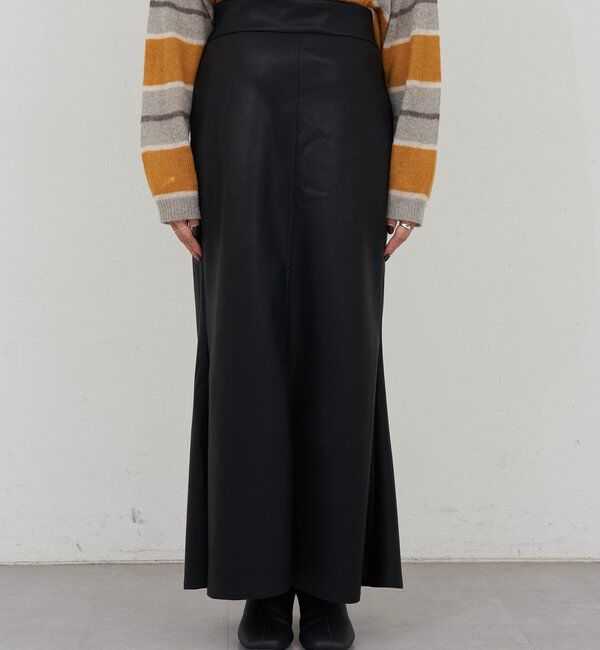  「レザーマーメイドスカート」|スカート|
