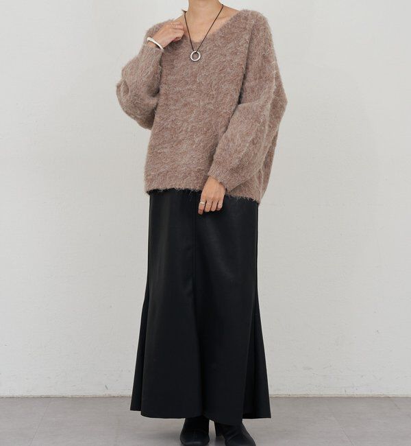  「レザーマーメイドスカート」|スカート|