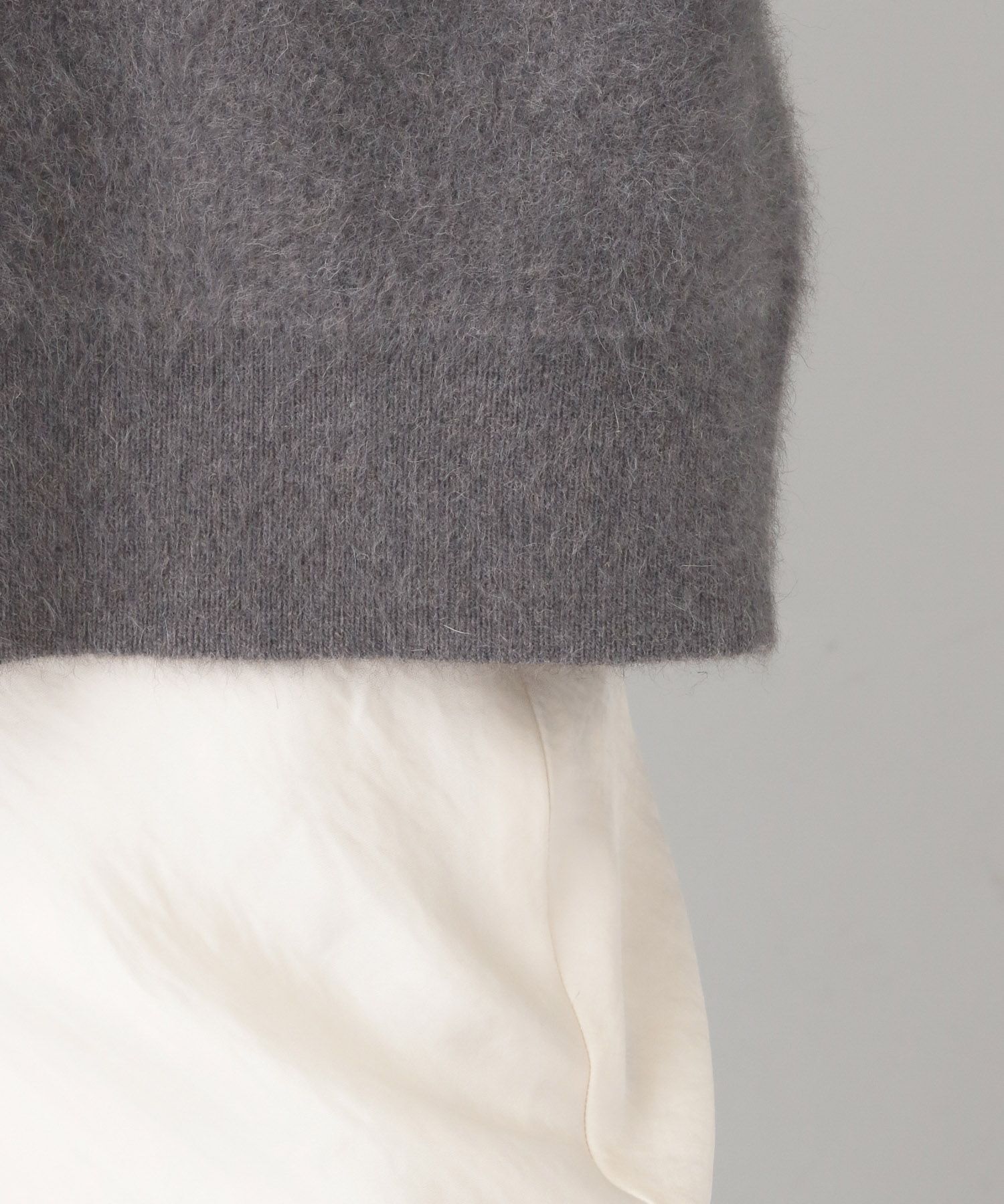 A part by 「【洗える・前後2WAY】チャイニーズラクーンショートカーディガン」|ニット・セーター|