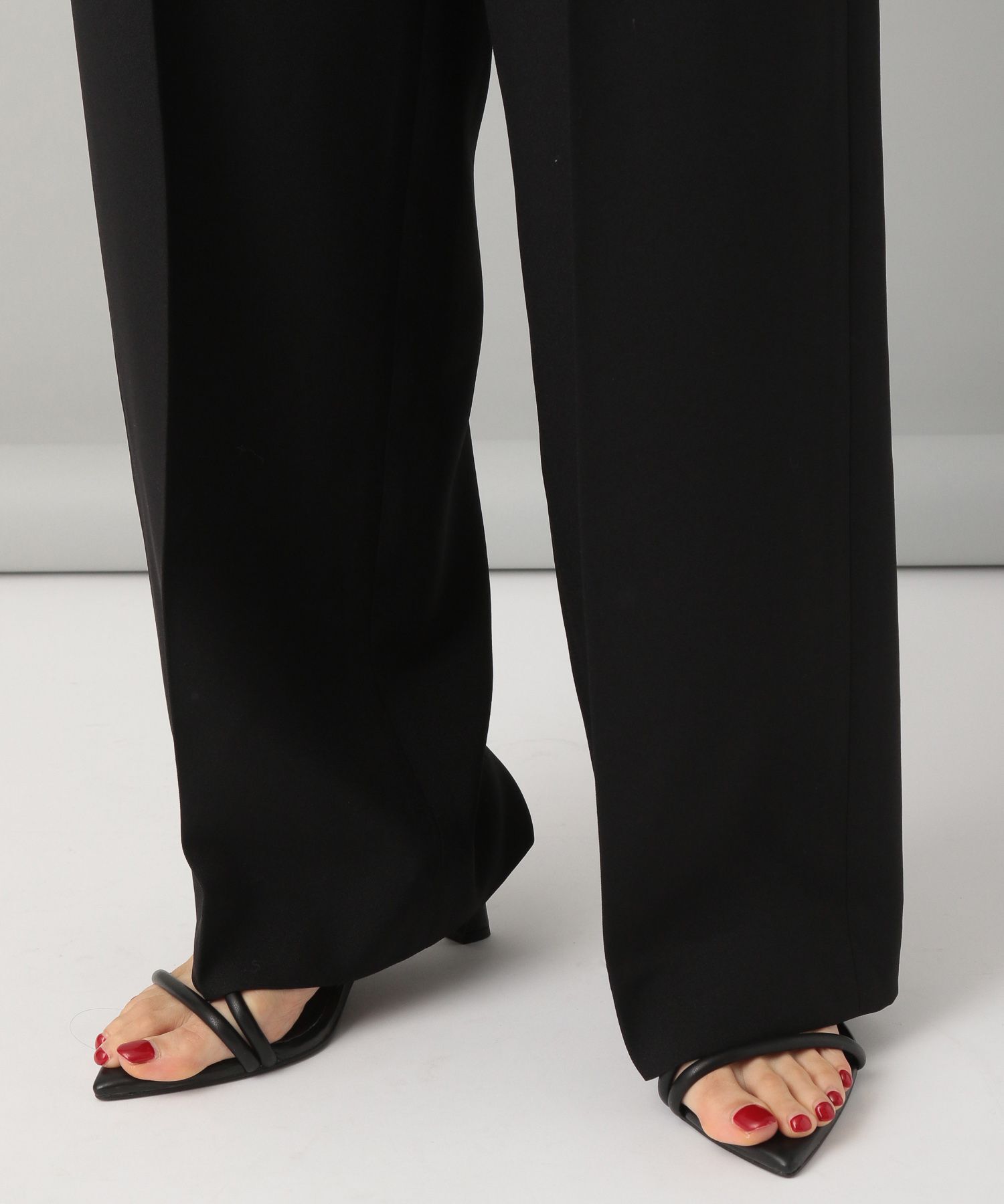 A part by 「リネンライクストレートパンツ」|スラックス|