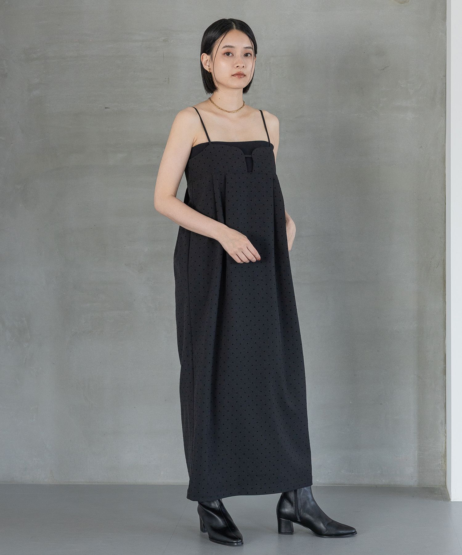 A part by 「フロッキードットキャミワンピース」|ワンピース|