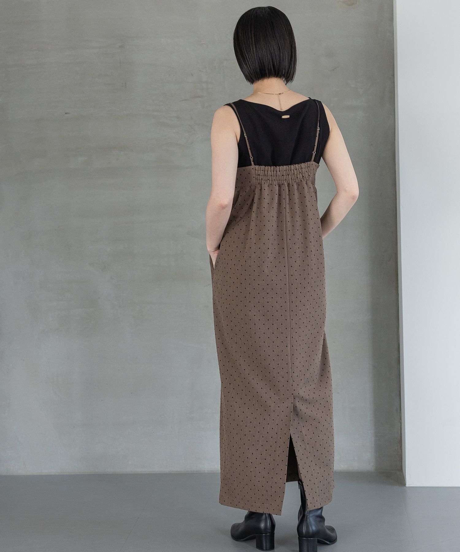 A part by 「フロッキードットキャミワンピース」|ワンピース|