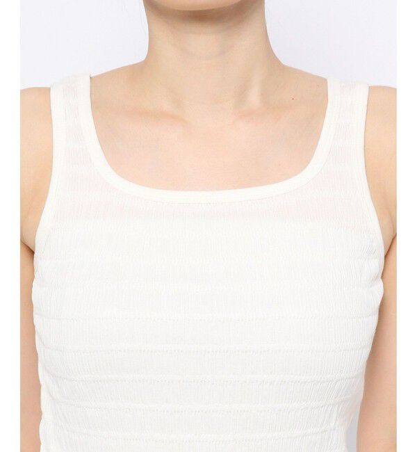 LOWRYS FARM「シャーリングタンク」|タンクトップ|