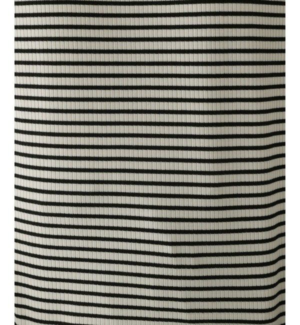 LOWRYS FARM「【前後着用可能】ボーダーテレコロングスリーブ」|Tシャツ・カットソー|