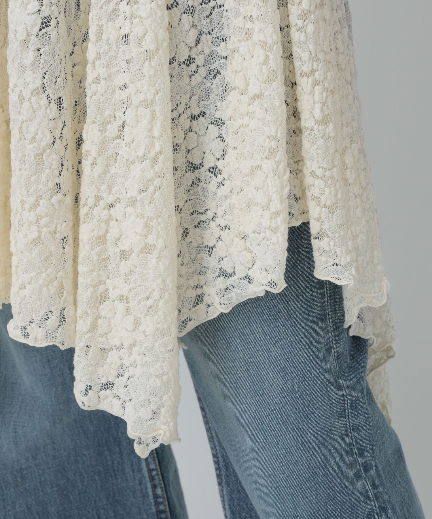 LOWRYS FARM「カットレースキャミチュニック」|ワンピース|