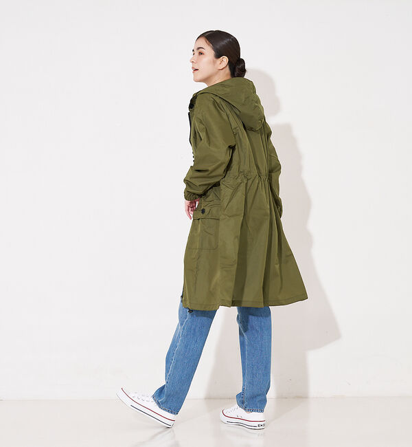 collex「【WEB限定】【a.s.s.a】モッズレインコート 収納ポーチ付き」|傘|