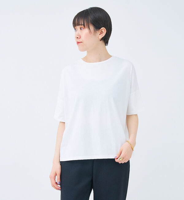 collex「ボックスTシャツ」|Tシャツ・カットソー|ホワイト