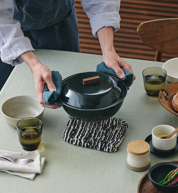 collex「【KINTO/キントー】KIN KAKOMI IH琺瑯鍋 1L」|食器・キッチングッズ|