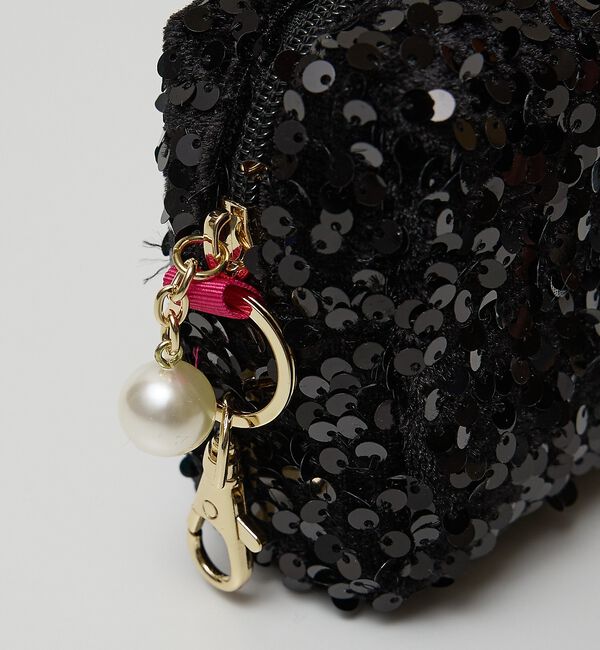 collex「【WEB限定】スパンコールミニポーチ」|ポーチ|