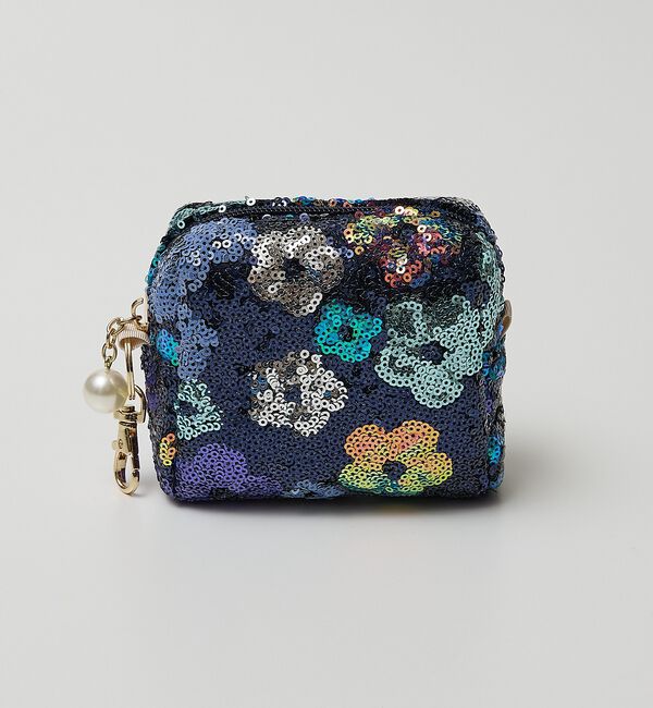 collex「【WEB限定】スパンコールミニポーチ」|ポーチ|