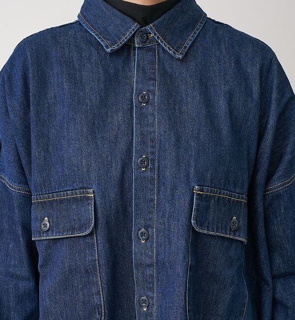 collex「【LANCER/ランサー】デニムシャツ」|シャツ・ブラウス|