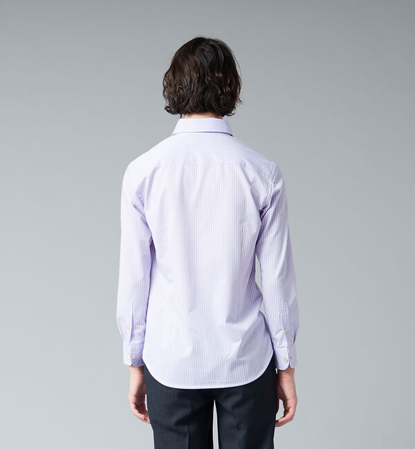 ABAHOUSE「COOL CAMICIE 接触冷感 ストライプ シャツ」|シャツ・ブラウス|