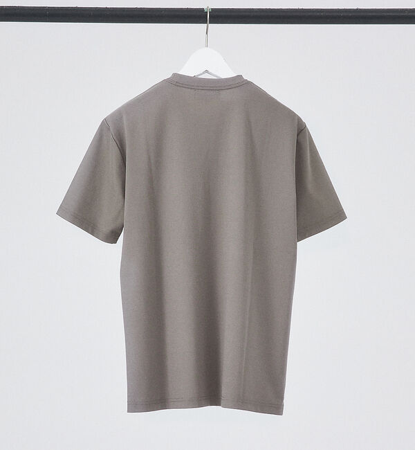 ABAHOUSE「【クルーネック】ストレッチ ポンチ 半袖Tシャツ」|Tシャツ・カットソー|