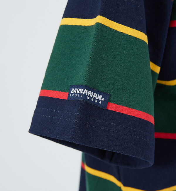 ABAHOUSE「【BARBARRIAN / バーバリアン】LIGHT WEGHT 無地/ボーダー」|ポロシャツ|