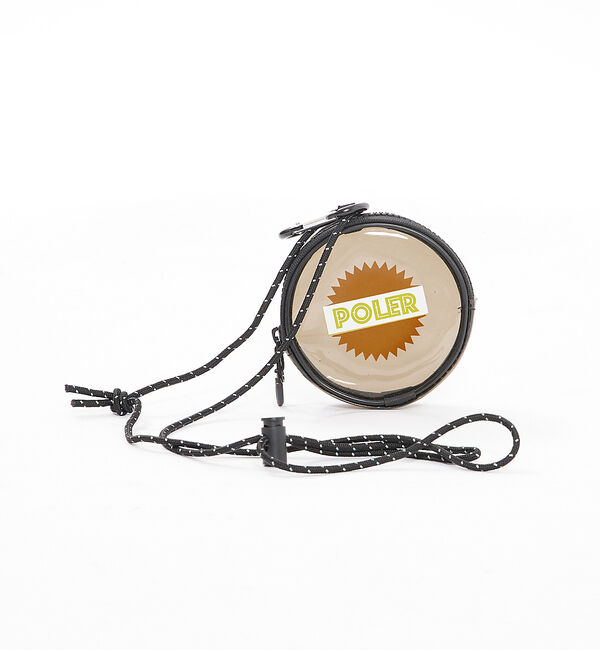 ABAHOUSE「【POLeR/ポーラー】PVC ROUND POUCH/モバイルポーチ」|ポーチ|クリア