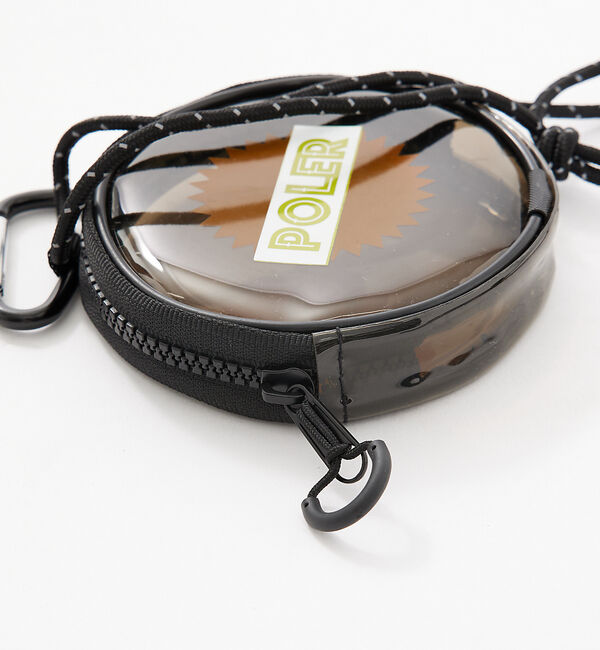 ABAHOUSE「【POLeR/ポーラー】PVC ROUND POUCH/モバイルポーチ」|ポーチ|