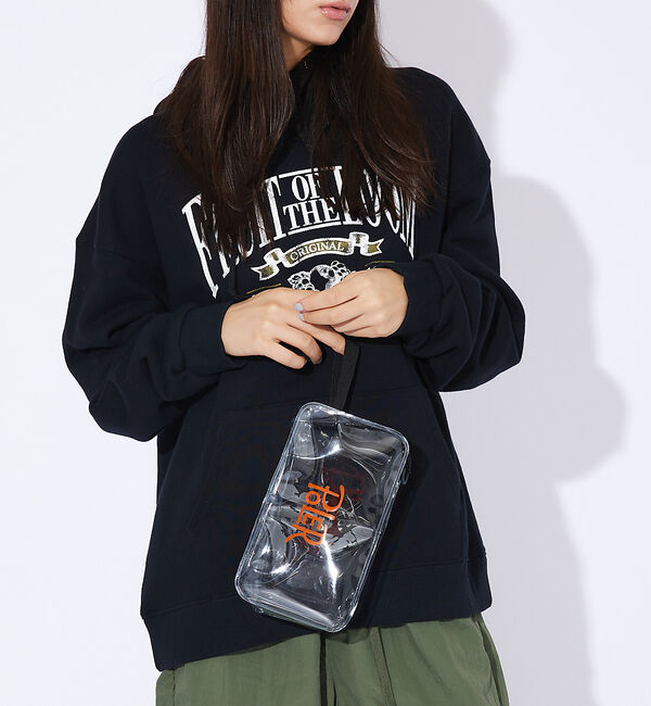 ABAHOUSE「【POLeR/ポーラー】PVC CLEAR POUCH M/クリア防水ポーチ」|ポーチ|