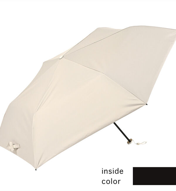 ABAHOUSE「【SORANI/ソラニ】遮光カーボン軽量ミニ５０/晴雨兼用/ユニセックス【WEB」|傘|ベージュ