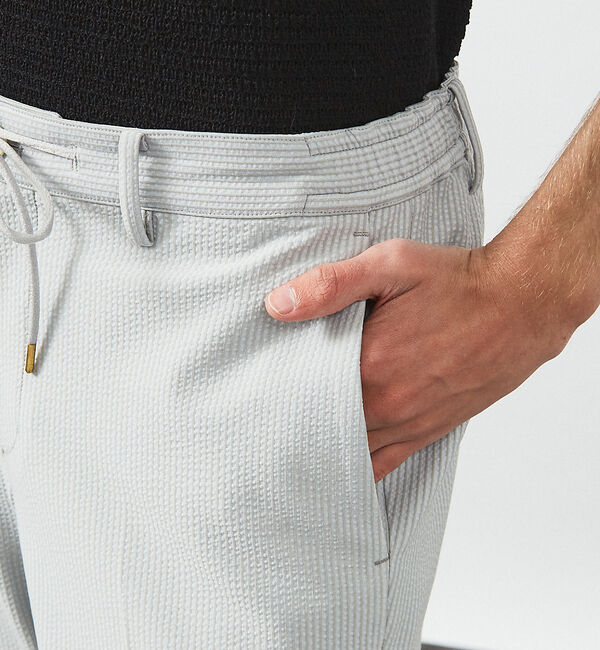 ABAHOUSE「トリコットサッカー イージー パンツ / ストレッチ ドライタッチ UVカット」|その他|