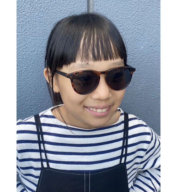 ABAHOUSE「【LE FOON / ルフォーン】KIDSサングラス/Morandi / モラン」|メガネ|ブラック系その他1