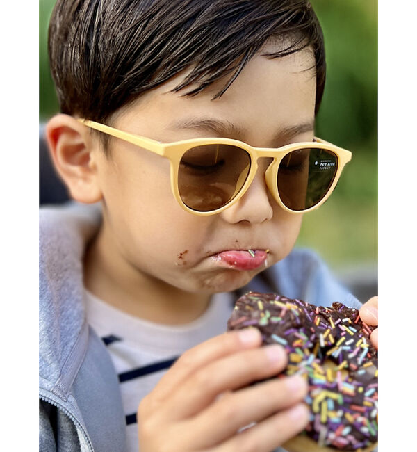 ABAHOUSE「【LE FOON / ルフォーン】KIDSサングラス/Morandi / モラン」|メガネ|イエロー