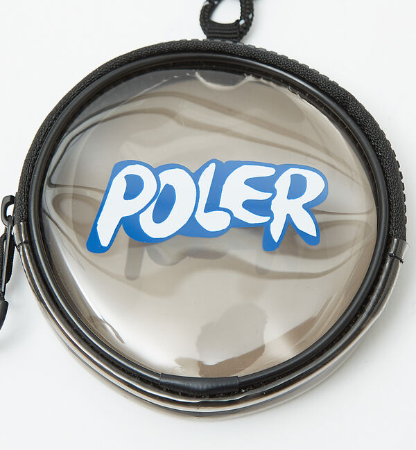 ABAHOUSE「【POLeR/ポーラー】PVC PVC ROUND POUCH/PVCマルチラウ」|ポーチ|