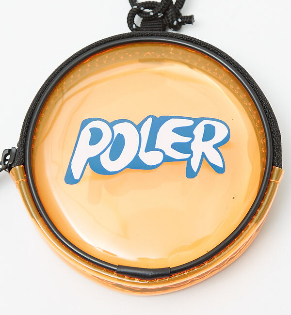 ABAHOUSE「【POLeR/ポーラー】PVC PVC ROUND POUCH/PVCマルチラウ」|ポーチ|