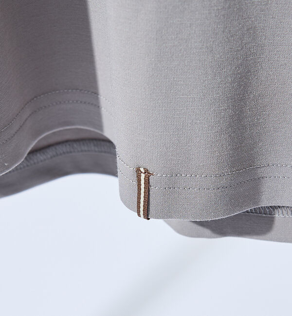 ABAHOUSE「【定番】ドレスポンチ Vネック 半袖Tシャツ / ストレッチ 冷涼感」|Tシャツ・カットソー|