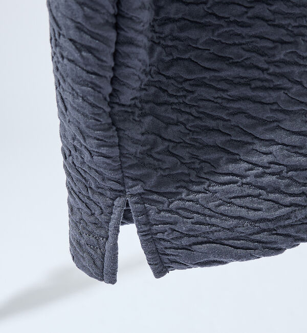 ABAHOUSE「【セットアップ対応】ウェーブリンクル　フクレジャガード ポロシャツ/ オーバーサ」|ポロシャツ|