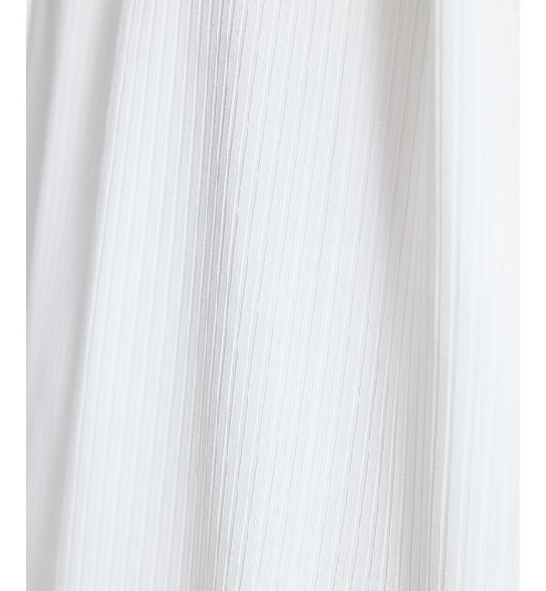 ABAHOUSE「【ストレッチテレコ】ノースリーブ クルーネック Tシャツ / タンクトップ」|キャミソール|