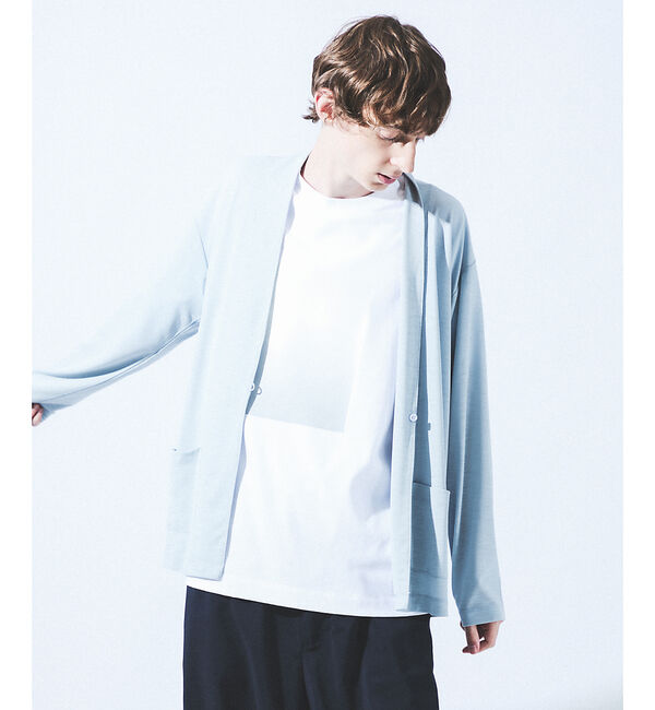 ABAHOUSE「グラデーション グラフィック プリントTシャツ/オーバーサイズ」|Tシャツ・カットソー|