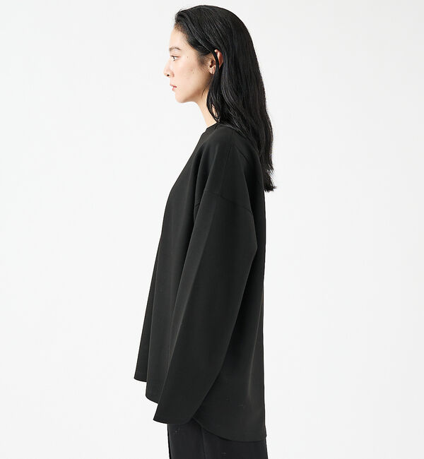 ABAHOUSE「【FORTUNA/フォルトゥナ】ECOTECコクーンシルエットロングTシャツ/ユ」|Tシャツ・カットソー|