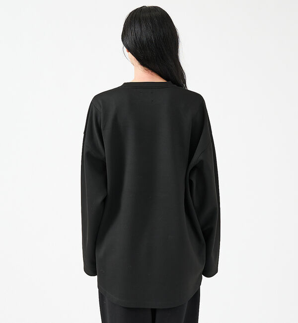 ABAHOUSE「【FORTUNA/フォルトゥナ】ECOTECコクーンシルエットロングTシャツ/ユ」|Tシャツ・カットソー|