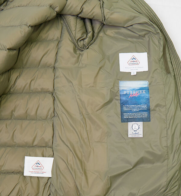 ABAHOUSE「【PYRENEX / ピレネックス】HMY026/ARIAL HOODED/アリ」|ダウン|