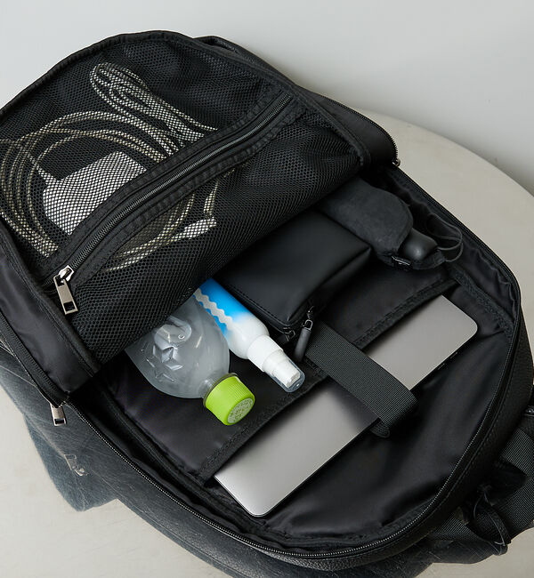 ABAHOUSE「【WEB別注】シボレザー スマートリュック  / バックパック / 15.0イン」|リュック|